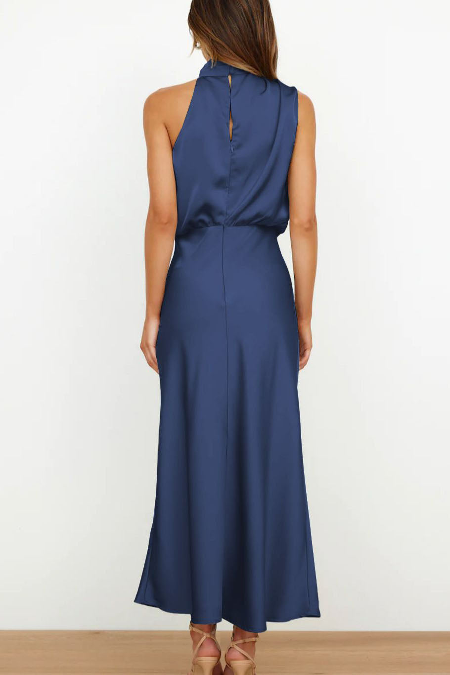 Amora™ Esther Maxi Elbise - Mavi