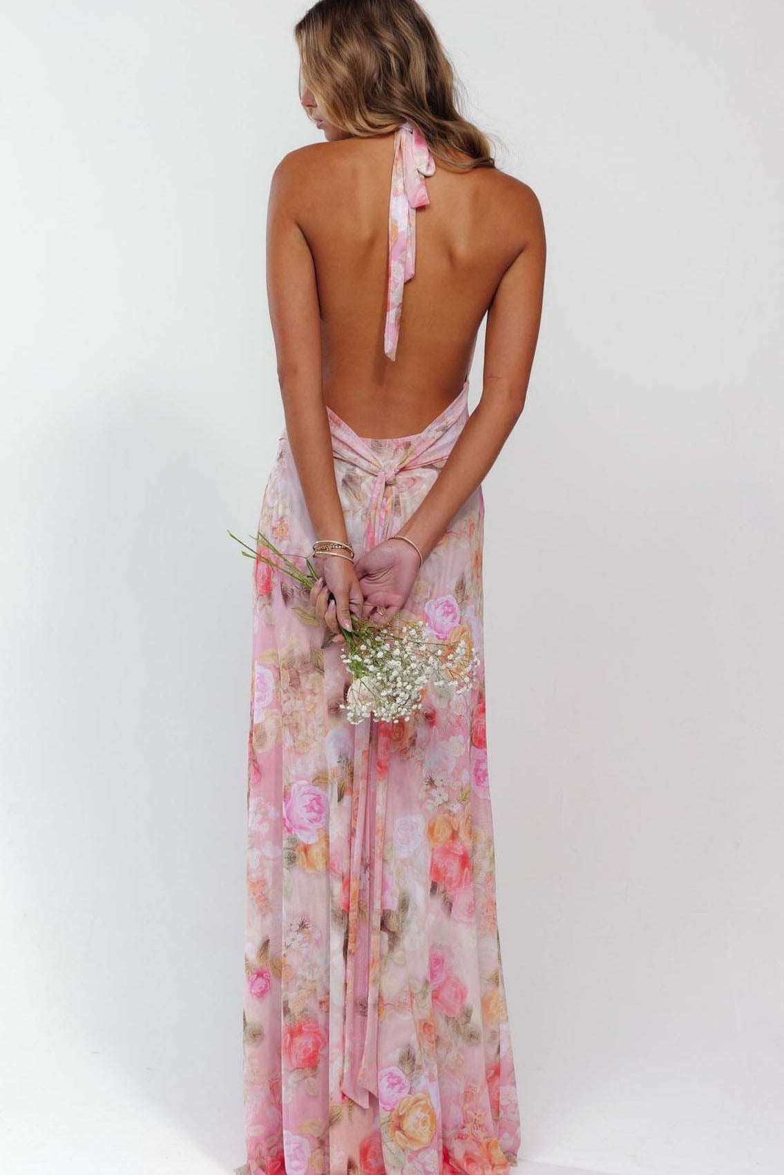 Amora™ Camoni Polka Dot Diary Maxi Dress