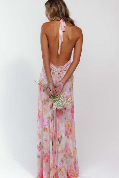 Amora™ Camoni Polka Dot Diary Maxi Dress