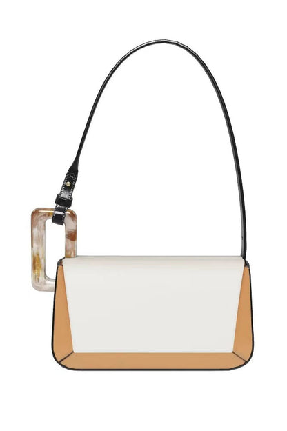 Amora™ Cute Style Trendy Color-Block Patchwork Bag