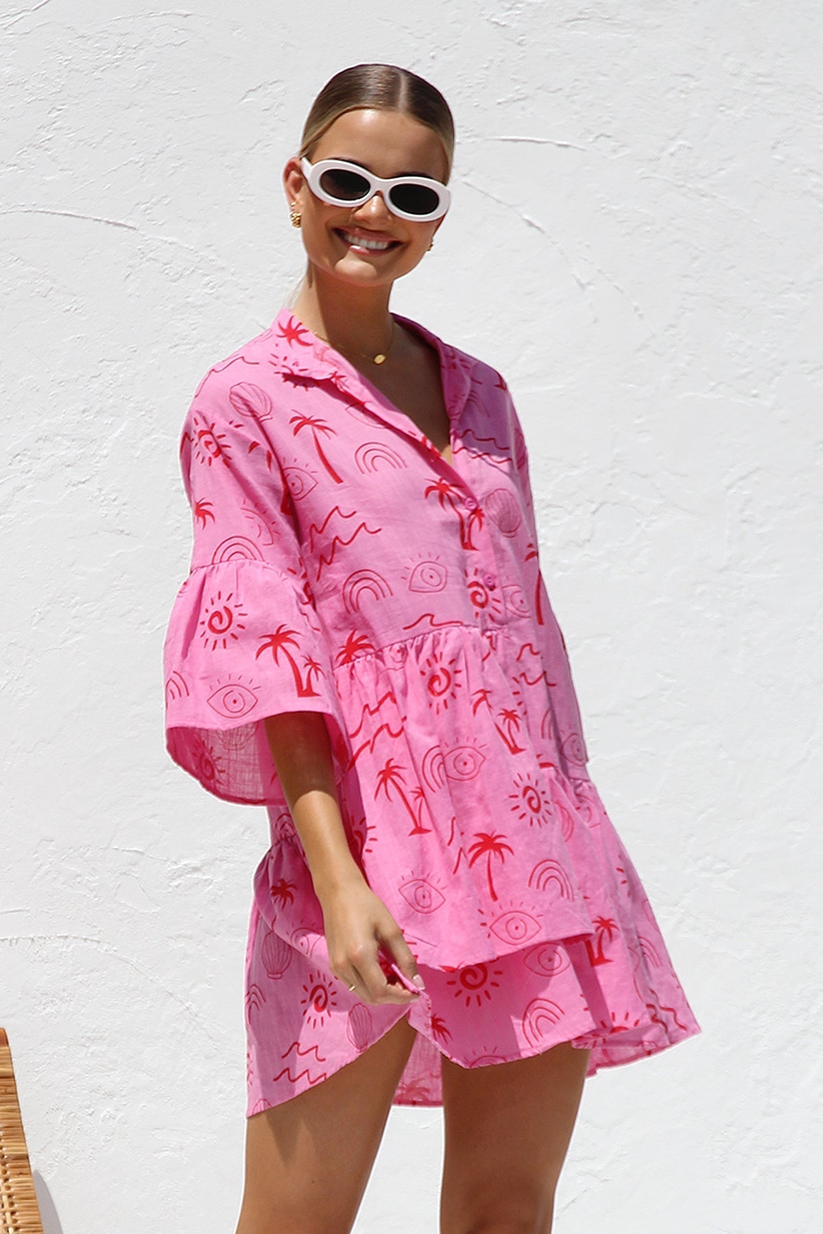 Amora™ Shelby Elbise PEMBE