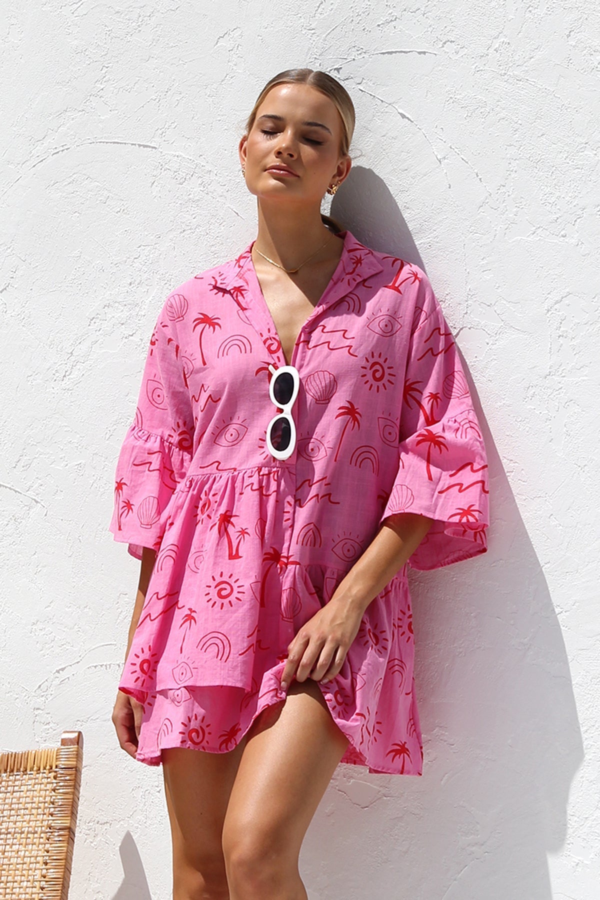 Amora™ Shelby Elbise PEMBE