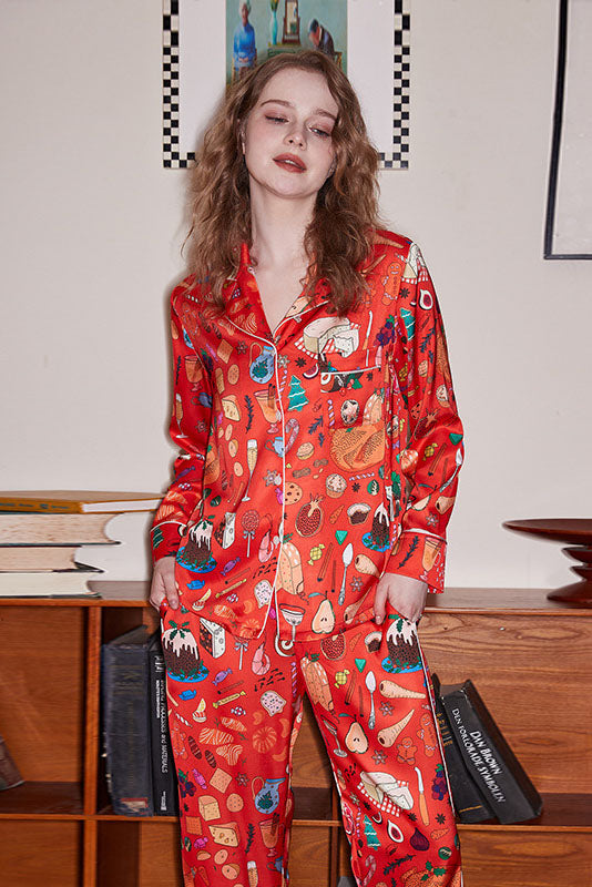 Amora™ Portakal Tatlı Pijama Takımı