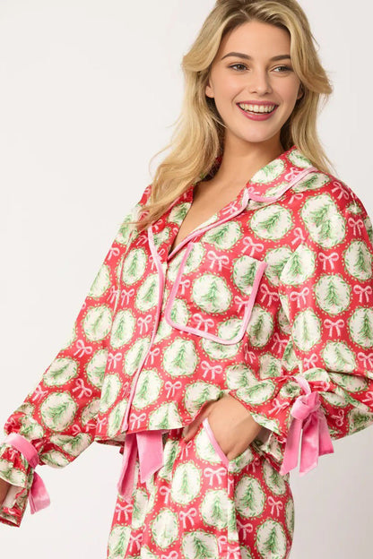Amora™ Noel Karakteri Sprint Pijama Uzun Seti