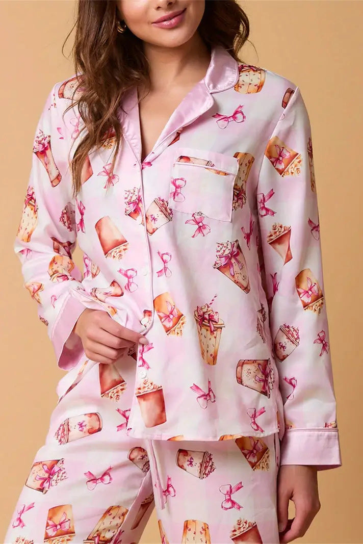 Amora™ Noel Festivali Çizgili Pijama Takımı