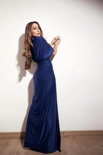 Amora™ Cloud Drape Ruched Wrap Maxi Dress