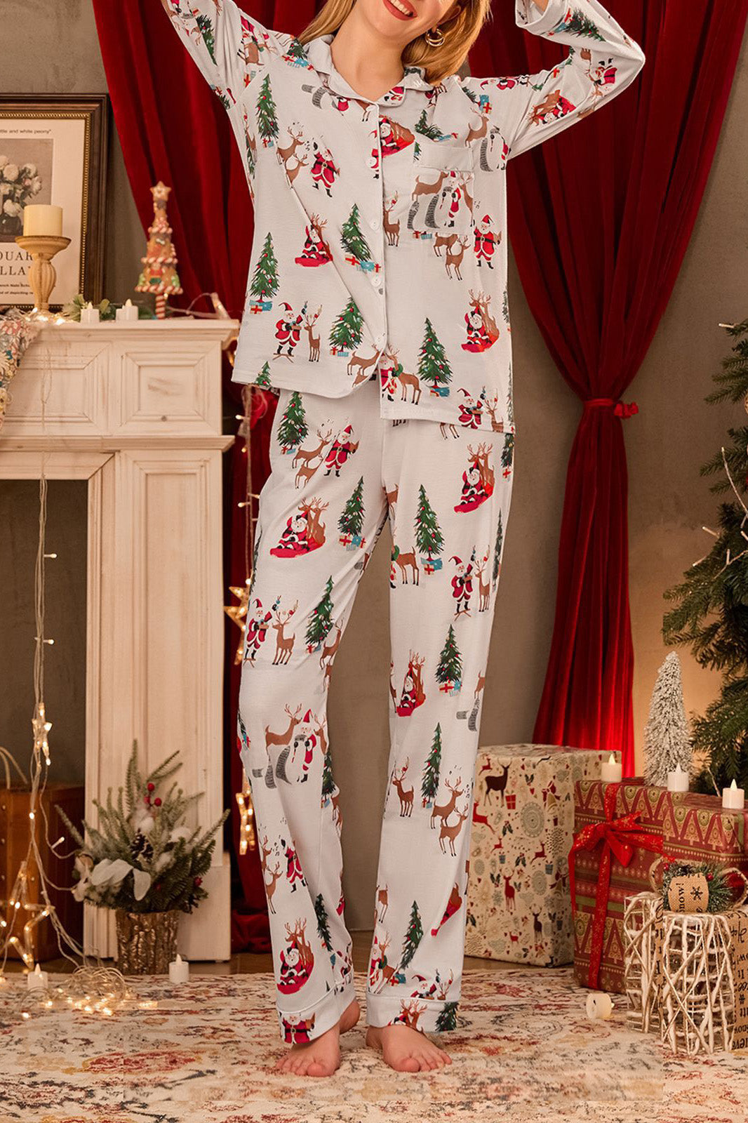 Amora™ Noel Baskılı Pijama
