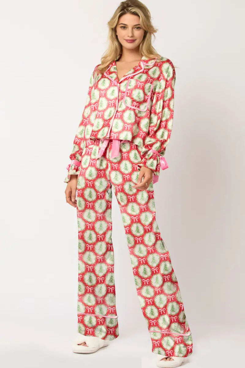 Amora™ Noel Karakteri Sprint Pijama Uzun Seti