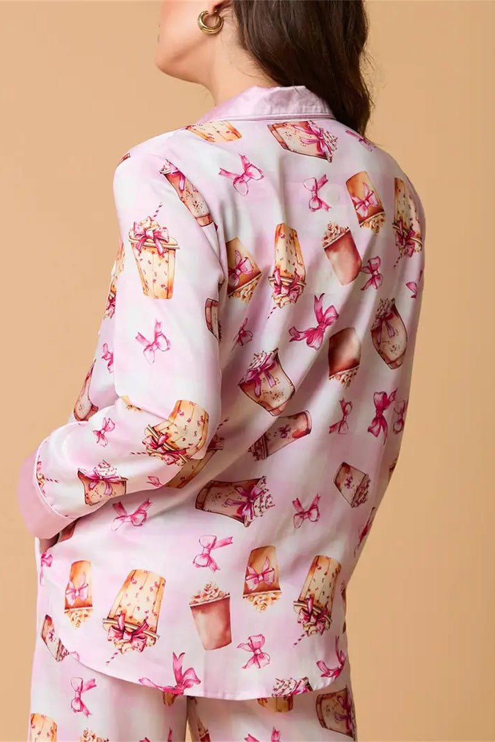 Amora™ Noel Festivali Çizgili Pijama Takımı