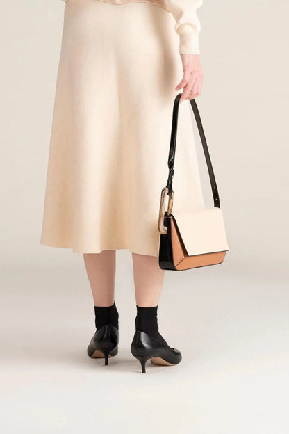 Amora™ Cute Style Trendy Color-Block Patchwork Bag