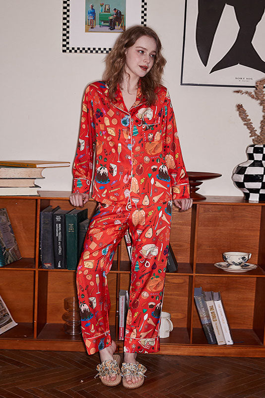 Amora™ Portakal Tatlı Pijama Takımı