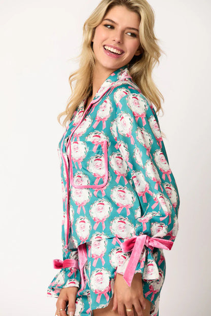 Amora™ Noel Karakteri Sprint Pijama Kısa Seti