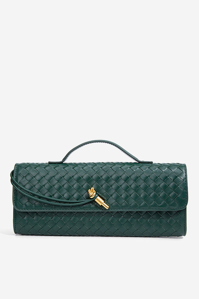 Amora™ Woven Design Evening Clutch Bag