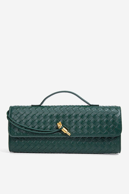 Amora™ Woven Design Evening Clutch Bag