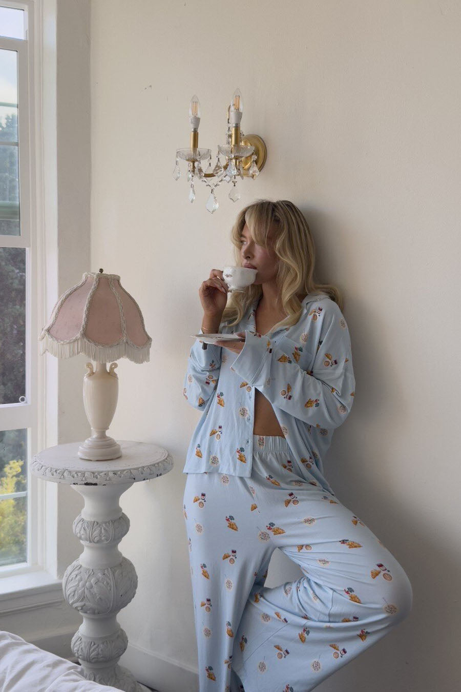 Amora™ Yemek Baskılı Pijama Takımı