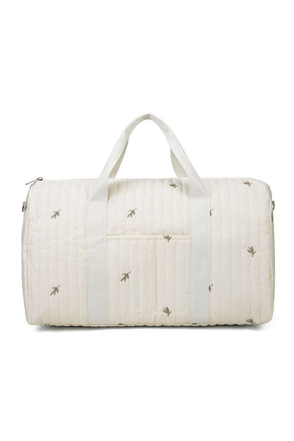 Amora™ Summer New Bear Embroidery Boston Bag