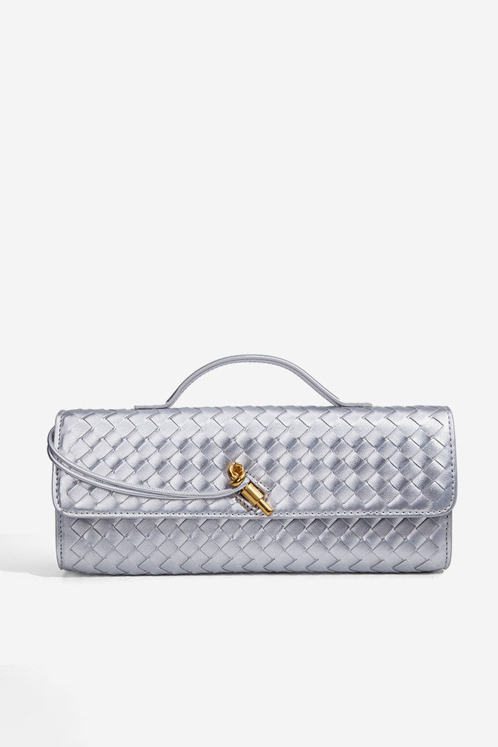 Amora™ Woven Design Evening Clutch Bag