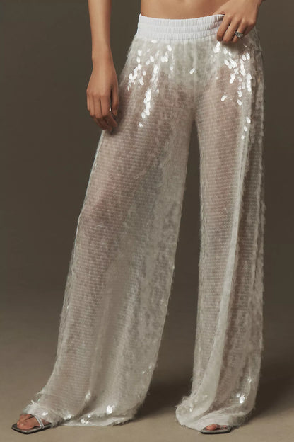 Amora™ Boyfriend Payetli Pantolon