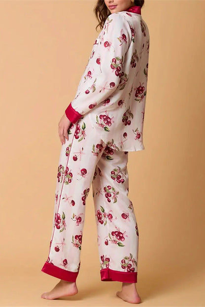 Amora™ Noel Festivali Çizgili Pijama Takımı