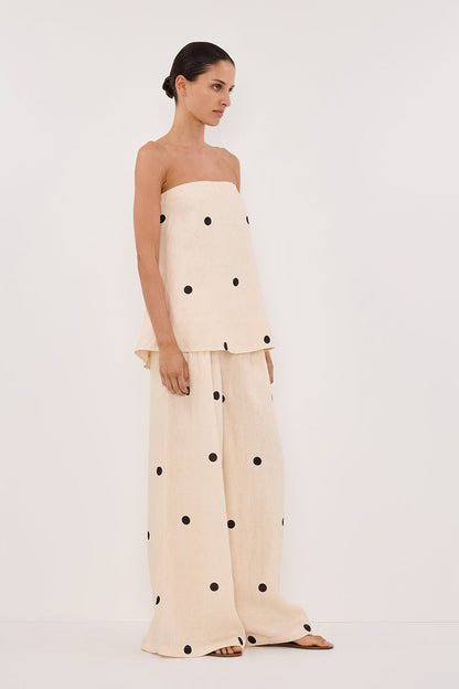 Amora™ Polkadot Pantolon Takım