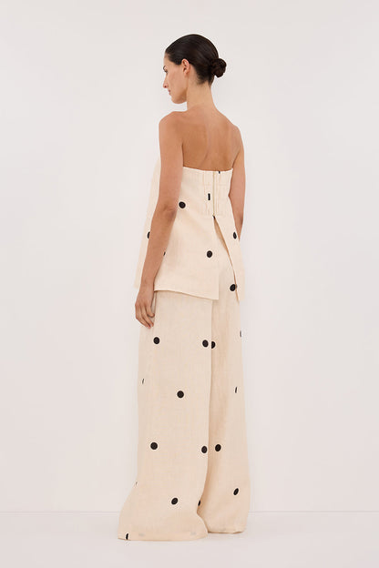 Amora™ Polkadot Pantolon Takım