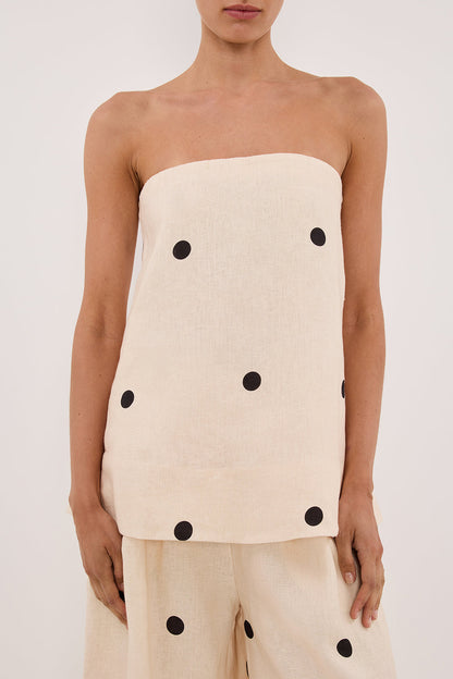 Amora™ Polkadot Pantolon Takım