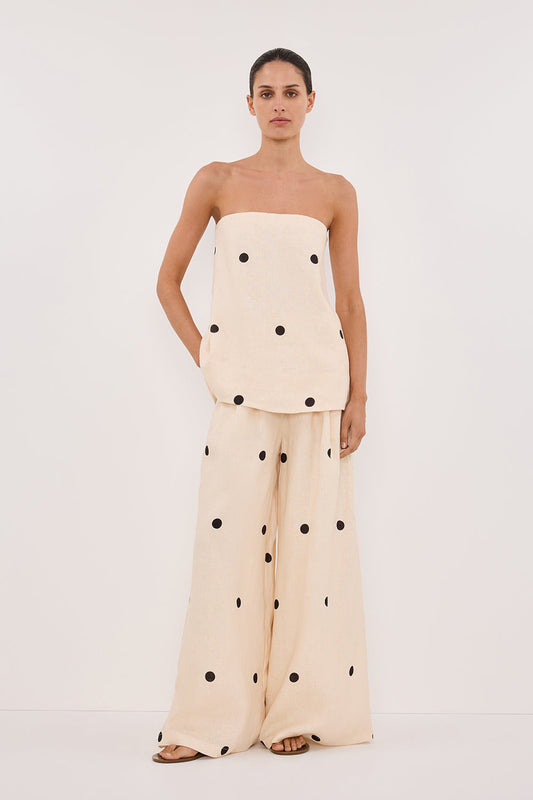 Amora™ Polkadot Pantolon Takım