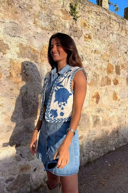 Amora™ Angeline Mavi Yelek