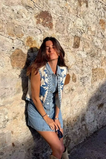 Amora™ Angeline Mavi Yelek