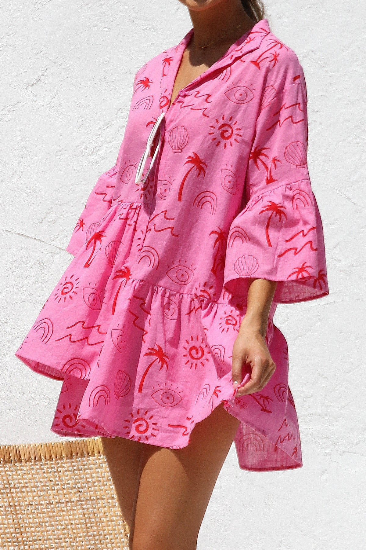 Amora™ Shelby Elbise PEMBE