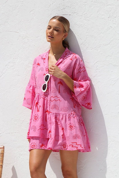 Amora™ Shelby Elbise PEMBE