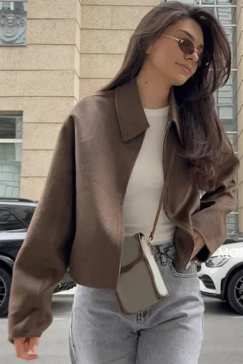 Amora™ Fermuarlı Ceket