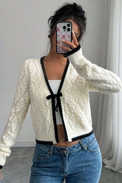 Amora™ Seksi V Yakalı Hırka