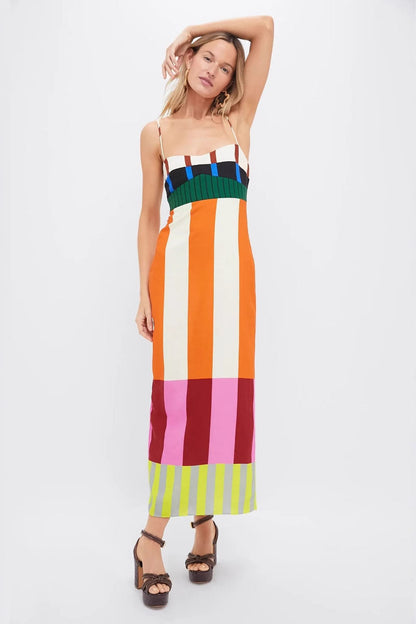 Amora™ Bengal Multi Paloma Maxi Elbise
