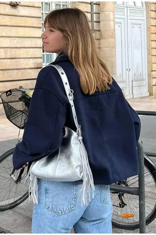 Amora™ Çift Sıralı Kısa Ceket