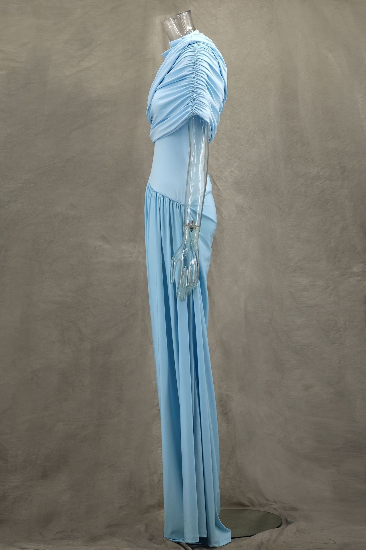 Amora™ Cloud Drape Ruched Wrap Maxi Dress
