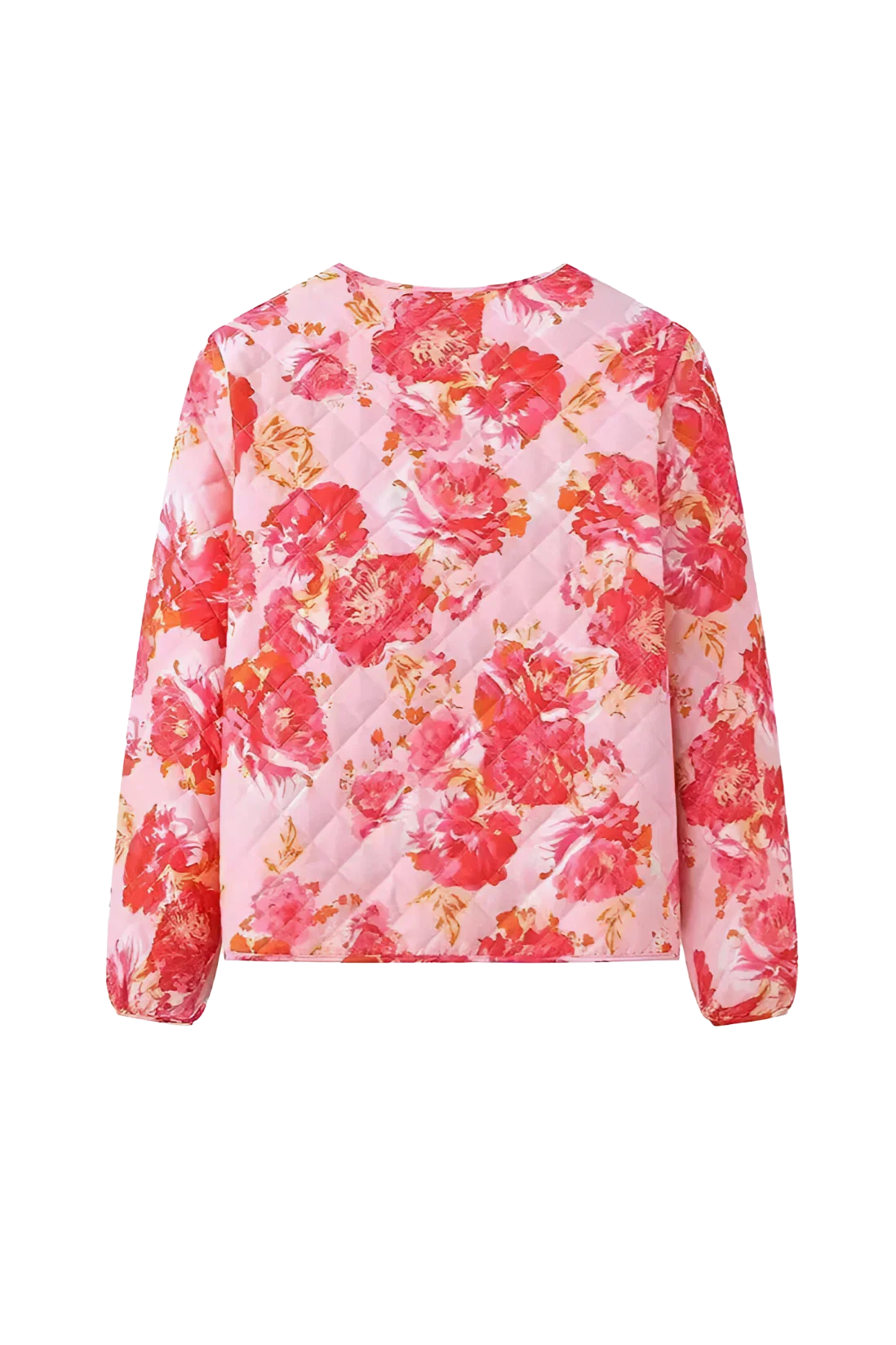 Amora™ Maeve Floral Jakarlı Mikro Ceket