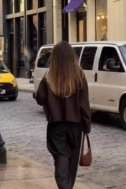 Amora™ Klasik Dik Yaka Ceket
