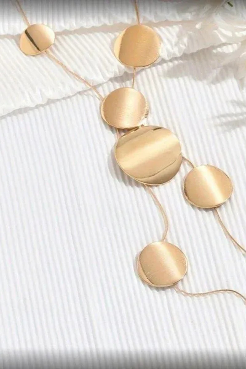 Amora™ Noira Luxe Circle Drop Necklace