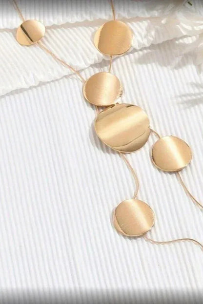Amora™ Noira Luxe Circle Drop Necklace