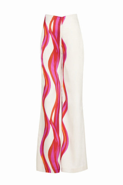 Amora™ Abstract Waves İkili Takım - Fuşya