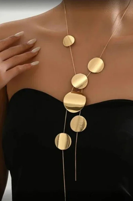 Amora™ Noira Luxe Circle Drop Necklace
