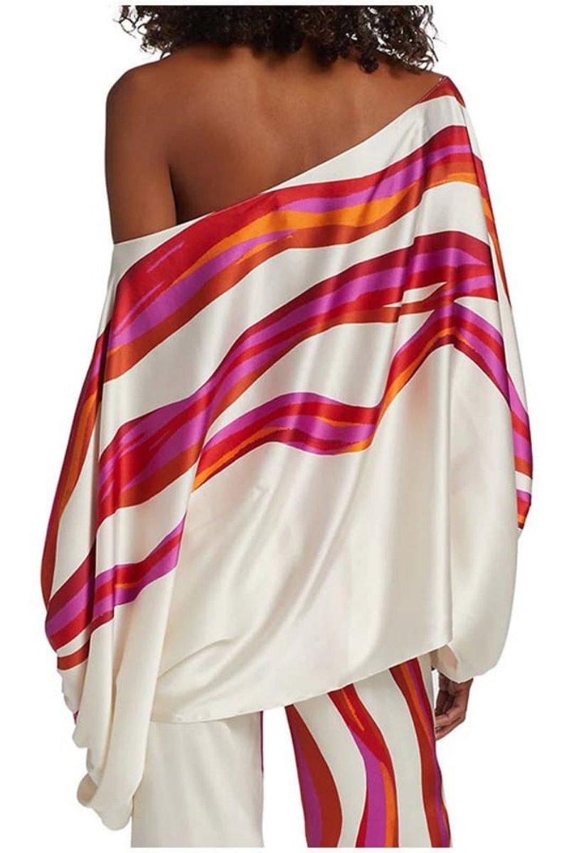Amora™ Abstract Waves İkili Takım - Fuşya