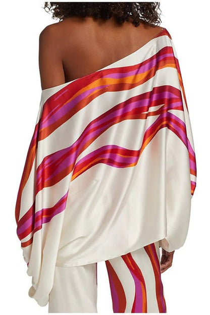 Amora™ Abstract Waves İkili Takım - Fuşya