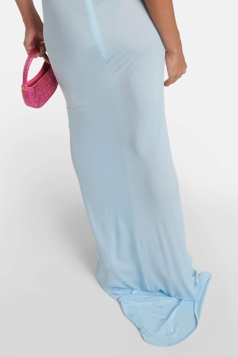 Amora™ Alexia Halterneck Floral-aplikeli Maxi Elbise