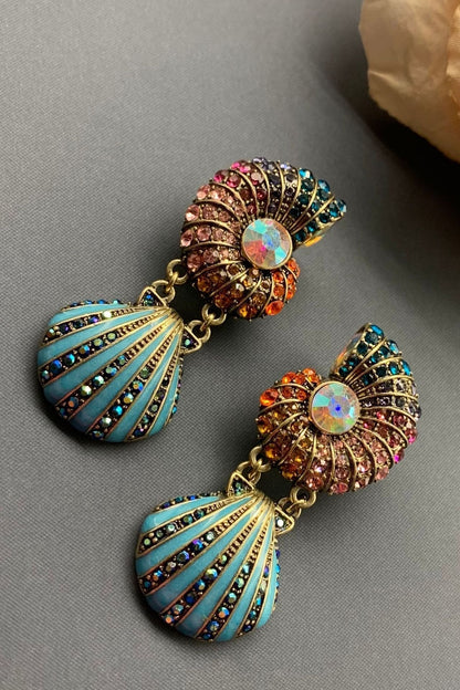 Amora™ Amalia Flicker Kabuk Küpeleri