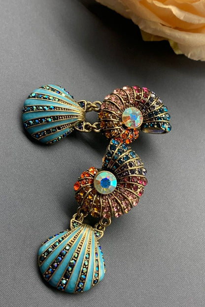 Amora™ Amalia Flicker Kabuk Küpeleri