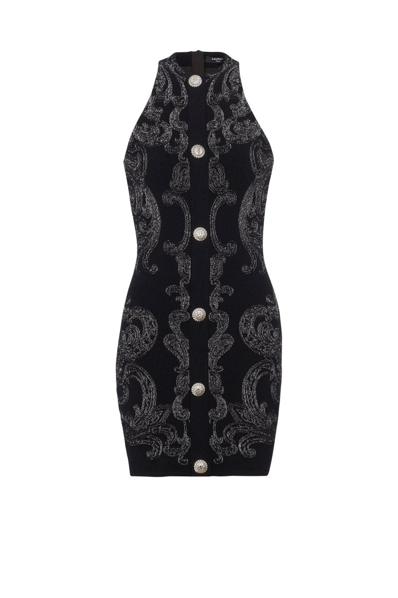 Amora™ Belinda Paisley Baskılı Örme Mini Elbise