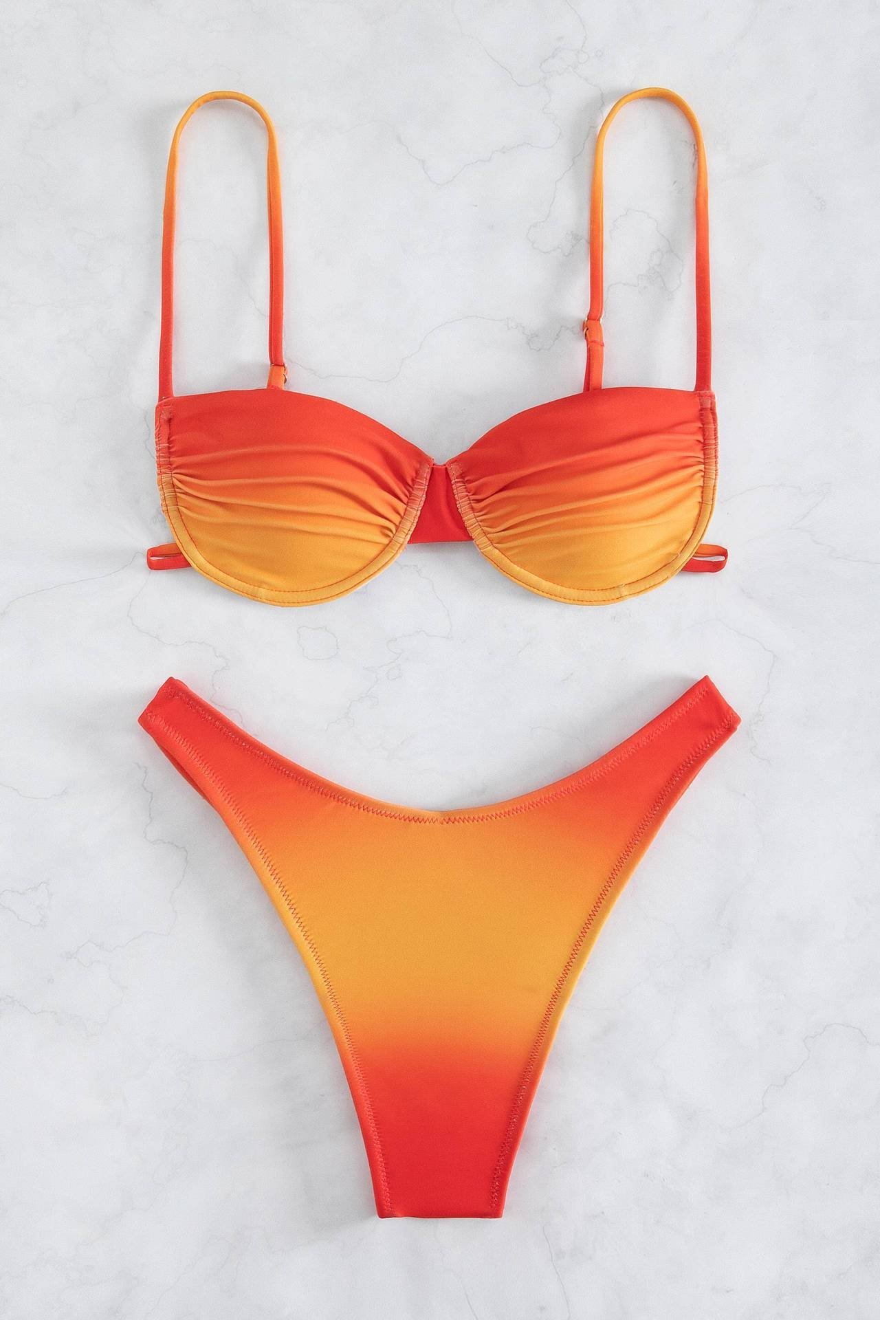Amora™ Brook Baskılı Degrade Bikini