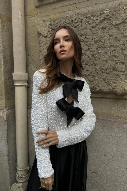 Amora™ Cara Papyon Payetli Mont